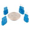3-Position Female Clincher Connector by Amphenol FCI view 4