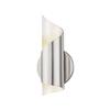 Mitzi H161101-PN Evie - 1 Light Wall Sconce 9.75 inches Tall and 4.75 inches Wide - Polished Nickel view 1