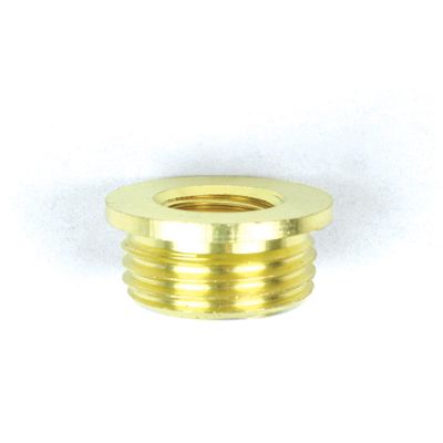 Jandorf Reducer, Brass Finish, 3/8M x 1/8F: Durable and Secure for Versatile Uses