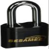 Sesamee K637 4 Dial Bottom Resettable Combination Brass Padlock with 2-Inch Shackle and 10,000 Potential Combinations view 1