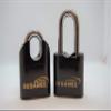 Sesamee K637 4 Dial Bottom Resettable Combination Brass Padlock with 2-Inch Shackle and 10,000 Potential Combinations view 3