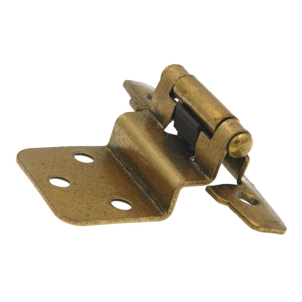 Lancaster Hand Polished Surface Self-Closing 3/8 In. Offset Hinge (2-Pack) (BPP295-LP)