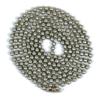 Beaded Chain #6, 3' with Connector Pewter Finish view 1