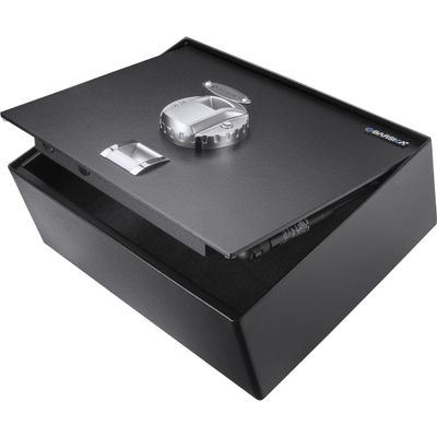 Barska AX11556 Biometric Fingerprint Top Opening Security Drawer Safe Box 0.23 Cubic Ft, Multi, One Size