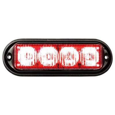 Seco-Larm Enforcer High-Intensity LED Strobe Light, 12VDC, Red (SL-1311-MA/R)