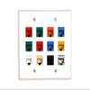 Networx Keystone Wall Plates (12 PORT, WHITE) view 2