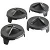 Rockler Bench Cookies Finishing Cones (4-Pack)  Fits Snugly Over Work Grippers for a Fail-Safe Project Finishing System - Cones Nest for Easy Storage - Router Accessories view 4