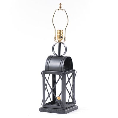 Irvin's Tinware Keeping Room Lamp Base