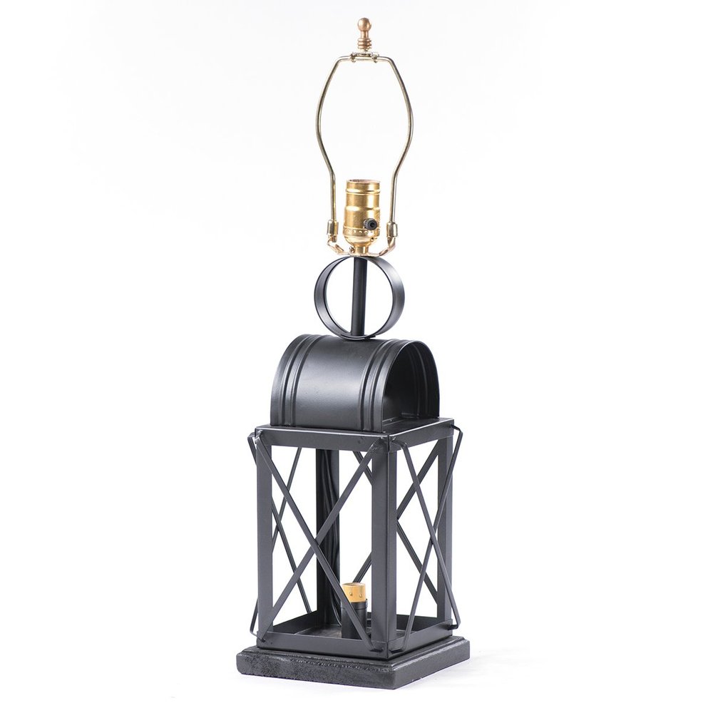 Irvin's Tinware Keeping Room Lamp Base