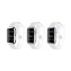3 Pack Ultra Thin Protective Cases for Apple Watch 42mm, Silver, Grey, Clear view 1