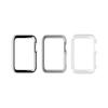 3 Pack Ultra Thin Protective Cases for Apple Watch 42mm, Silver, Grey, Clear view 2