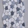 Interlocking Pebble Floor Tiles (5-Pack) Kitchen, Bathroom, and Patio Flooring | Indoor and Outdoor Use | Natural Jade Stones | Quick and Easy Grout Installation view 3
