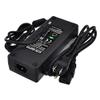 LEDwholesalers 24V 10A 240W AC/DC Power Adapter with 5.5x2.5mm DC Plug and 2.1mm Adapter, Black, 3264-24V view 1