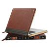 MOSISO Compatible with MacBook Air 13 inch Case A1466 A1369 Older Version 2010-2017 Release, PU Leather Laptop Sleeve Vintage Retro Zippered Portfolio Protective Case Cover, Brown view 4