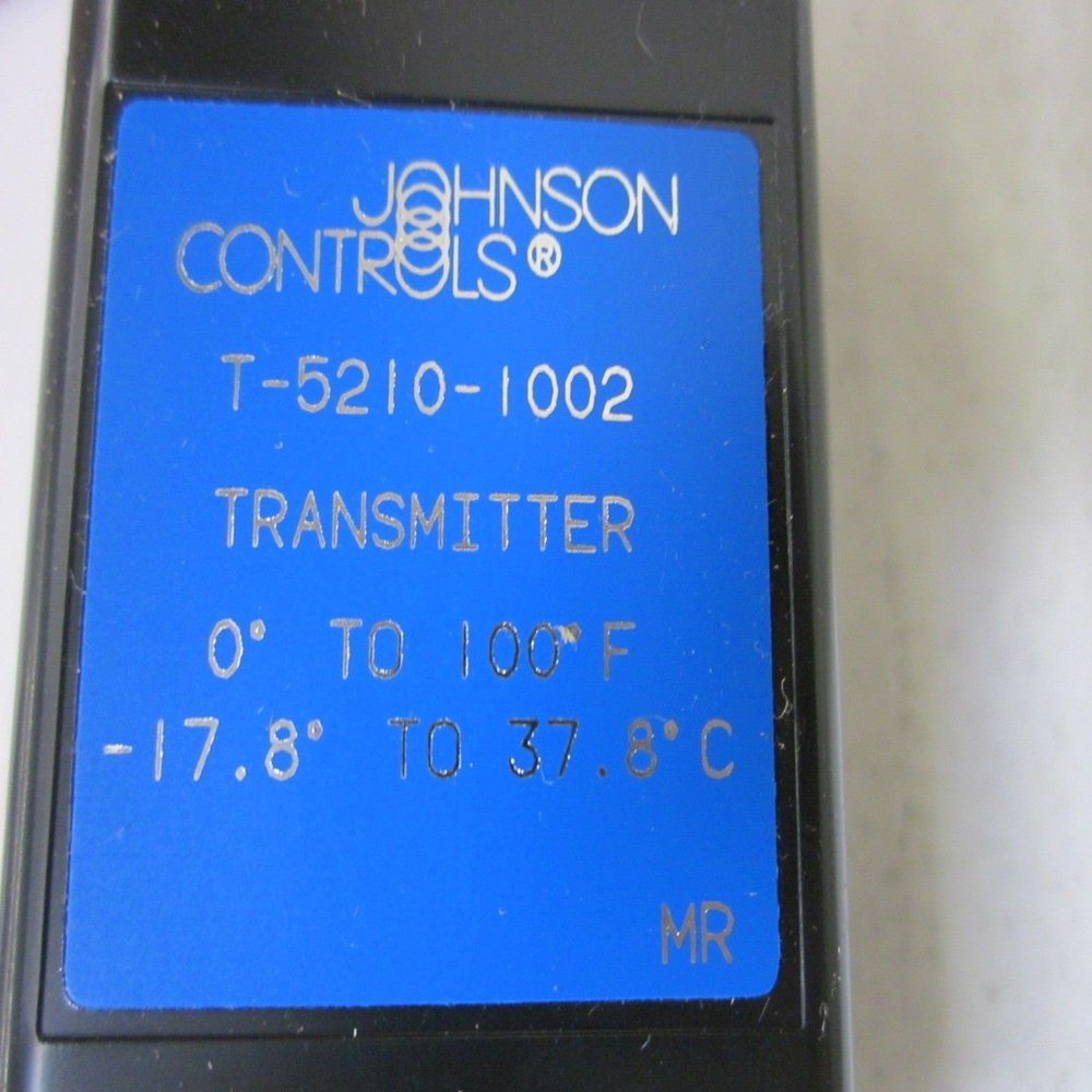 Johnson Controls T-5210-1002 Pneumatic Temp Transmitter, DA, 0 to 100 Degree F