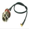 AIR802 CA100 Pigtail Antenna Cable, N Jack-Female Bulkhead to MMCX Plug-Male Right Angle 8 inches view 1