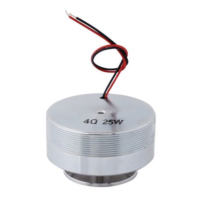 Walfront Resonance Speaker,1Pcs 50MM 2Inch All Frequency Resonance Speaker Vibration Strong Bass Louderspeaker for Equipment Sound Playback and Sound Expand (4,25W) (1)