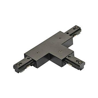 Jesco Lighting J1TP-BK Adjustable T Connector Feed, Black
