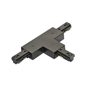 Jesco Lighting J1TP-BK Adjustable T Connector Feed, Black