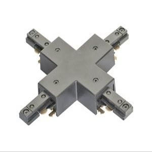 Jesco Lighting J1XP-BK X Connector & Feed44; Black