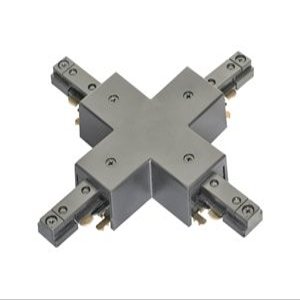 Jesco Lighting J1XP-BK X Connector & Feed44; Black