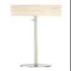 Lite Source Falan 60 1/2" Ribbon Linen and Nickel Modern Floor Lamp view 2