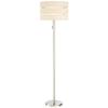 Lite Source Falan 60 1/2" Ribbon Linen and Nickel Modern Floor Lamp view 3