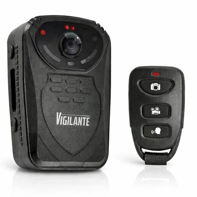 Pyle Wireless Camera, Compact Security Wireless Cams, Audio Video Recording, Night Vision, Rechargeable Batteries, Memory 16GB LCD Display, Splash Proof Water Resistant, Police Camera