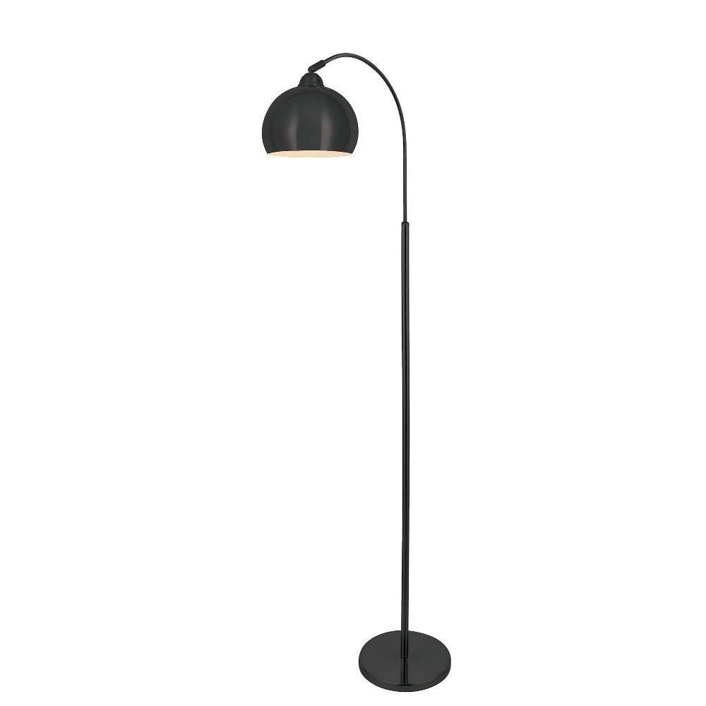 Lite Source Palesa 65 1/2" Dark Bronze Metal Modern Dome Floor Lamp
