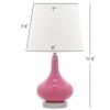 SAFAVIEH Lighting - Amy Mini 17.5-Inch Kids Table Lamp - Pink - Playful Gourd Silhouette Design - Ideal for Kids Room, Nursery, Bedroom - LED Bulb Included (KID4087P) view 3