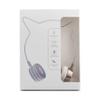 LUX ACCESSORIES Rose Gold Cat Ear Headphones Wire Frame Headset w Microphone view 4