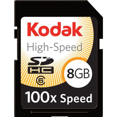 Kodak 8GB SDHC High-Speed Card
