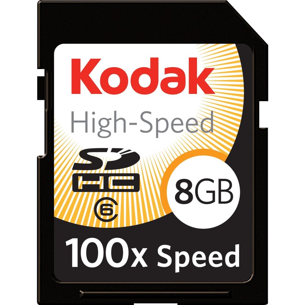 Kodak 8GB SDHC High-Speed Card
