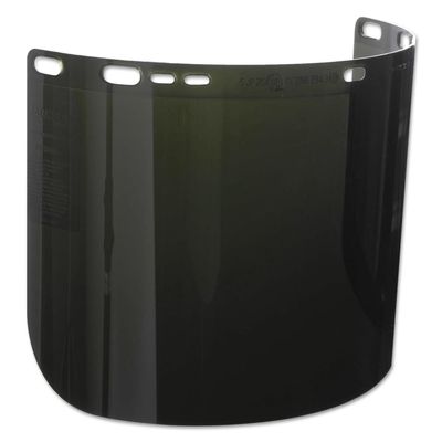 Jackson Safety F50 Specialty High Impact Face Shield, Polycarbonate, 8" x 15.5" x 0.06", IRUV 5.0, Face Protection, Unbound, 50 Shields / Case,28633