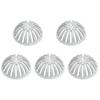 EquipmentBlvd FS-DS 5 Pieces Aluminum Dome Strainer for 12" Floor Sink. 5-1/4" Diameter (5 pcs) view 1
