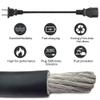 12V Power Supply 4A Power Adapter Supply, Signcomplex AC 100-240V to DC 12V Transformers, Switching Power Supply, 12VDC LED Driver for 12V 3528/5050 LED Strip Lights, 48W Max, 2.1mm X 5.5mm US Plug view 4