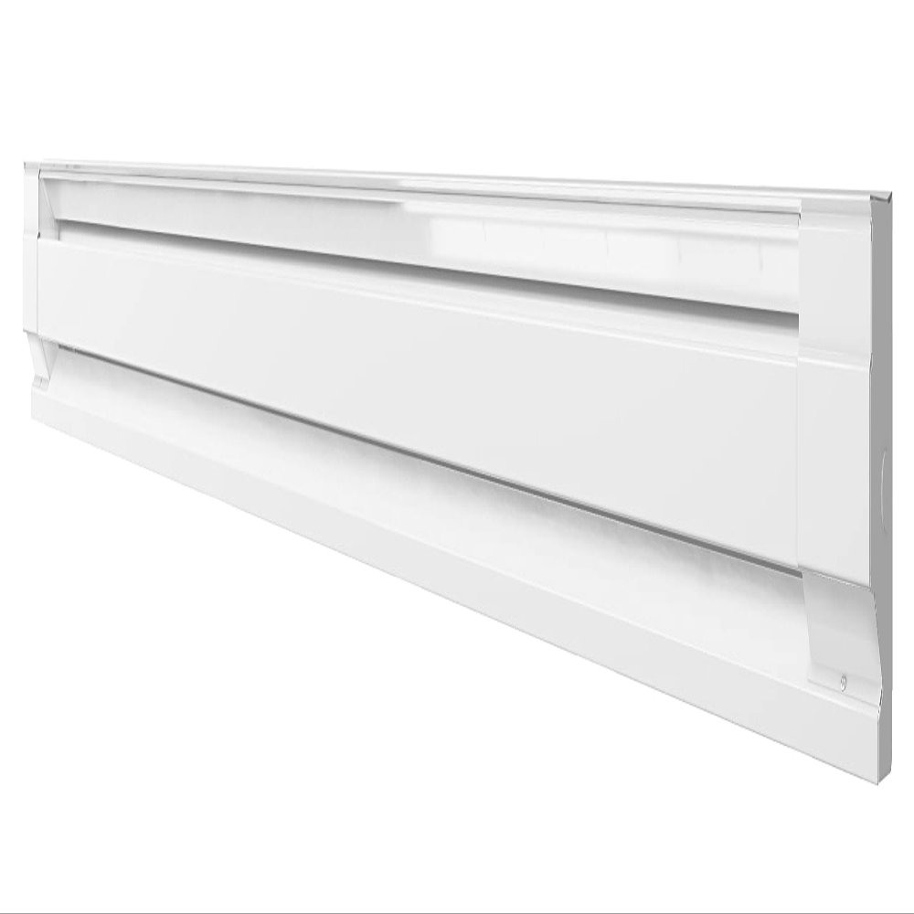 Cadet F Series 96" Electric Baseboard Heater (Model: 8F2500W, Part: 03360), 8530/6400 BTU, 240/208 Volt, 2500/1875 Watt, White