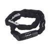 Abus Tresor 1385/75 Black Combo - 75cm Length / 6mm Diameter Square view 1
