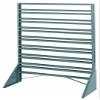 Akro-Mils 30008 One Sided Steel Rail Hanging System Garage Organizer for Mounting AkroBin Storage Bins, (36-Inch W, 14-Inch D, 53-Inch H), Gray view 1