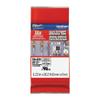 Brother Genuine P-touch TZE-S211 Tape, 1/4" (0.23") Wide Extra-Strength Adhesive Laminated Tape, Black on White, Laminated for Indoor or Outdoor Use, Water-Resistant,0.23" x 26.2' (6mm x 8M), TZE-S211 view 1