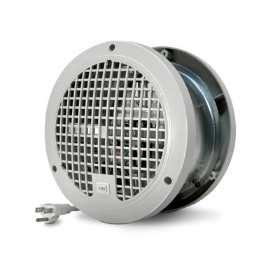 Suncourt ThruWall Room-to-Room Transfer Fan  Quiet Through Wall Vent Fan Improves Air Circulation Between Rooms 200-440 Sq. Ft. | 10 Power Cord, 2-Speed (TW108)
