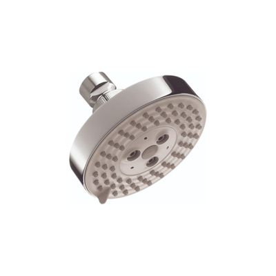 hansgrohe Raindance S Air Infusion Modern Showerhead 3-Spray BalanceAir, Whirl, RainAir with Airpower with QuickClean in Chrome, 2 GPM, 04340000