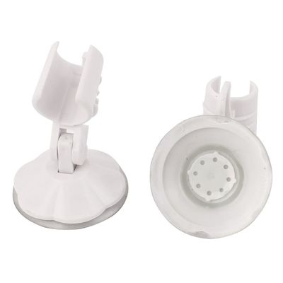 uxcell Plastic Safe Bathroom Shower Head Vacuum Suction Cup Grip Holder 2pcs White