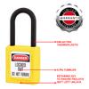 Master Lock 406YLW Dielectric Xenoy Safety Padlock with Short Body, 1-1/2" Shackle, Yellow view 4