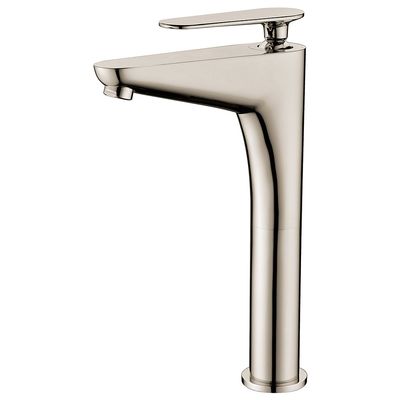 Dawn AB27 1601BN Single-Lever Tall Vessel Faucet, Brushed Nickel
