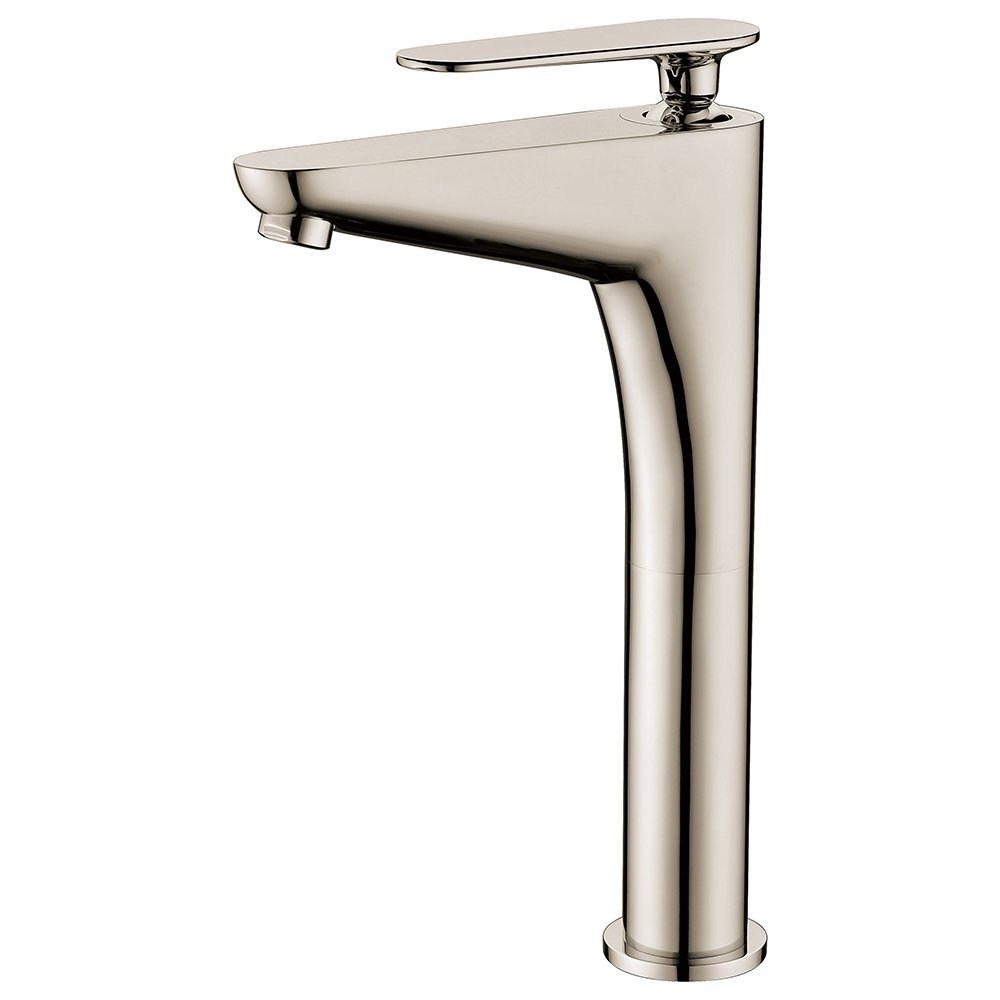 Dawn AB27 1601BN Single-Lever Tall Vessel Faucet, Brushed Nickel