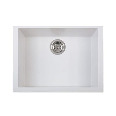 LaToscana ON6010ST - 58UG One Series Undermount Sink, Milk White