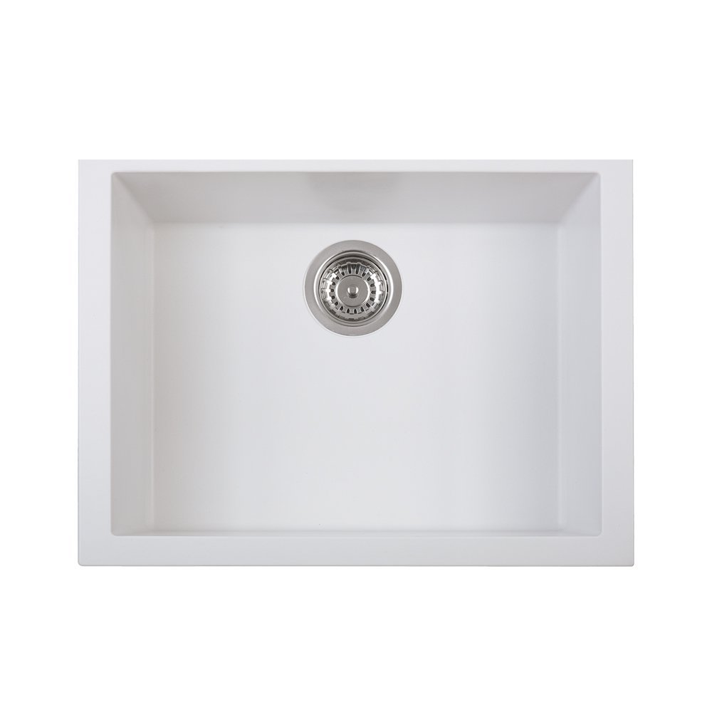 LaToscana ON6010ST - 58UG One Series Undermount Sink, Milk White