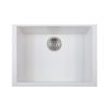 LaToscana ON6010ST - 58UG One Series Undermount Sink, Milk White view 1