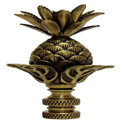 Pineapple Antique Metal Finial